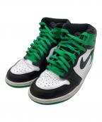 NIKEナイキ）の古着「Air Jordan 1 Retro High OG」｜ホワイト×ブラック×グリーン