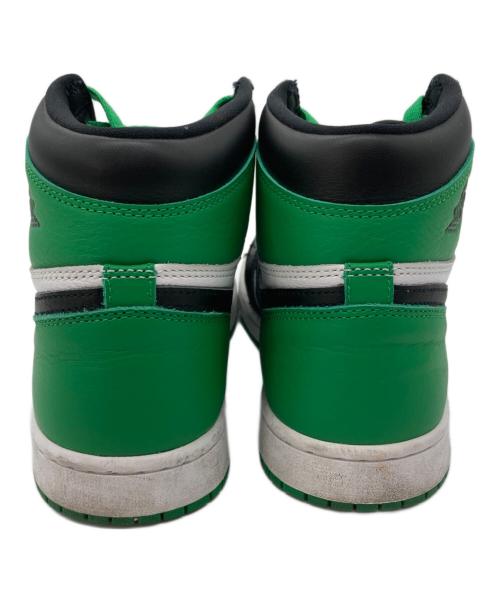 NIKE（ナイキ）NIKE (ナイキ) Air Jordan 1 Retro High OG ホワイト×ブラック×グリーン サイズ:SIZE 26cmの古着・服飾アイテム