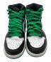 NIKE (ナイキ) Air Jordan 1 Retro High OG ホワイト×ブラック×グリーン サイズ:SIZE 26cm：10000円