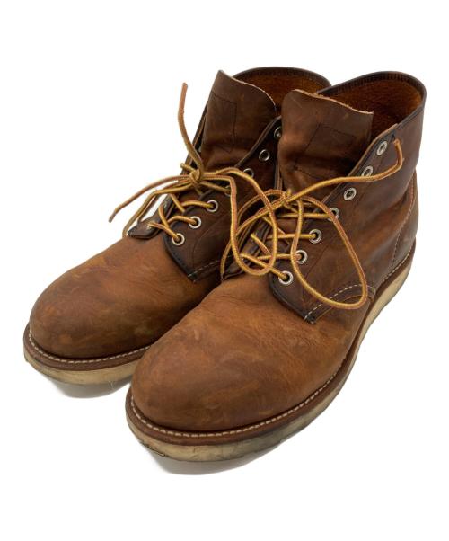 RED WING（レッドウィング）RED WING (レッドウィング) CLASSIC ROUND ブラウン サイズ:SIZE 9 1/2の古着・服飾アイテム