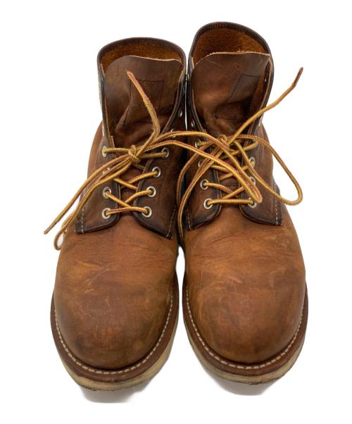 RED WING（レッドウィング）RED WING (レッドウィング) CLASSIC ROUND ブラウン サイズ:SIZE 9 1/2の古着・服飾アイテム