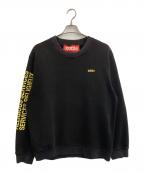 032cゼロスリーツーシー）の古着「裏起毛スウェット」｜ブラック