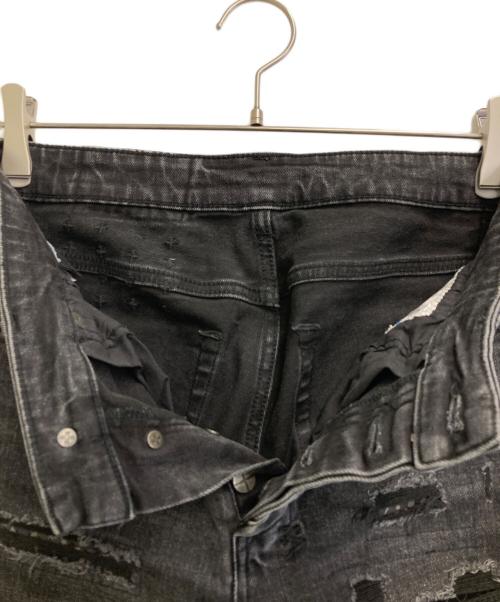 Ksubi（スビ）Ksubi (スビ) ダメージデニムパンツ ブラック サイズ:28の古着・服飾アイテム
