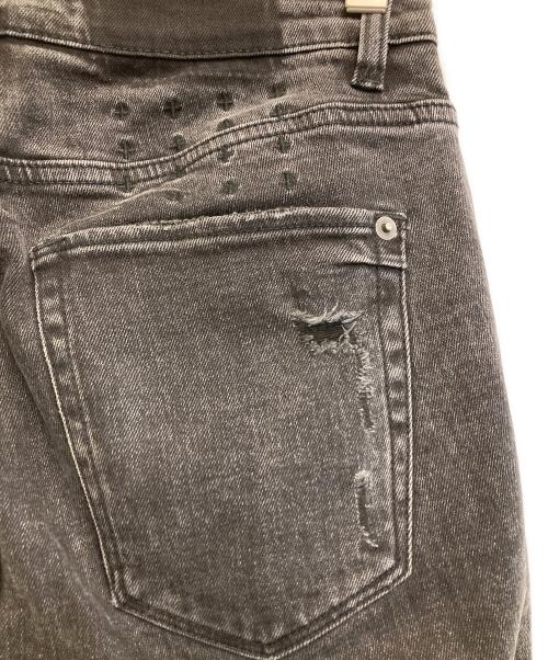 Ksubi（スビ）Ksubi (スビ) ダメージデニムパンツ ブラック サイズ:28の古着・服飾アイテム