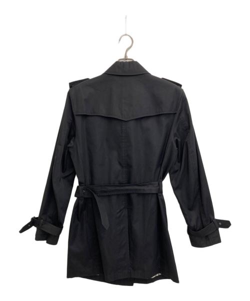 BURBERRY BLACK LABEL（バーバリーブラックレーベル）BURBERRY BLACK LABEL (バーバリーブラックレーベル) トレンチコート ブラック サイズ:Mの古着・服飾アイテム