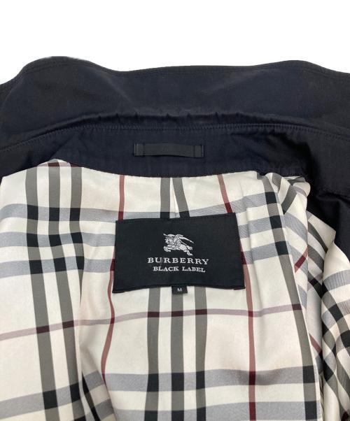 BURBERRY BLACK LABEL（バーバリーブラックレーベル）BURBERRY BLACK LABEL (バーバリーブラックレーベル) トレンチコート ブラック サイズ:Mの古着・服飾アイテム