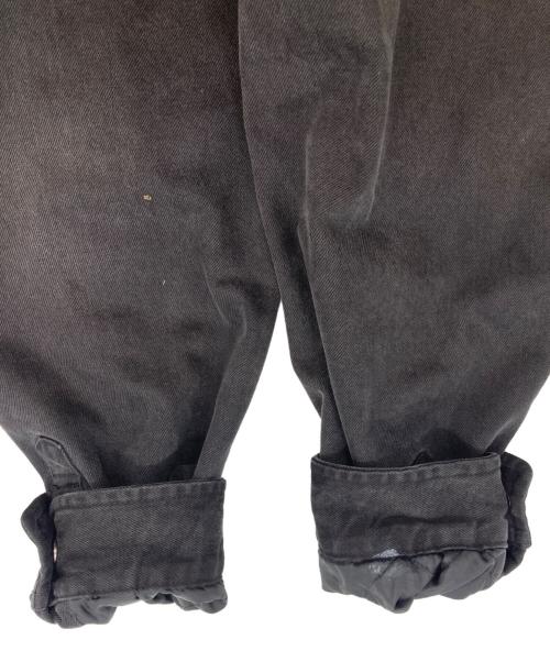 SUPREME（シュプリーム）SUPREME (シュプリーム) 25AW Quilted Lined Denim Snap Shirt ブラック サイズ:XLの古着・服飾アイテム