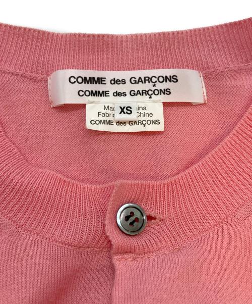 COMME des GARCONS COMME des GARCONS（コムデギャルソン コムデギャルソン）COMME des GARCONS COMME des GARCONS (コムデギャルソン コムデギャルソン) カーディガン ピンク サイズ:SIZE XSの古着・服飾アイテム