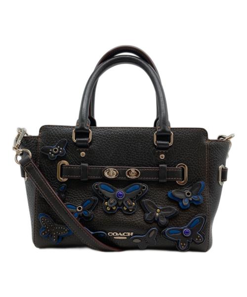 COACH（コーチ）COACH (コーチ) ミニブレイクキャリーオール ブラックの古着・服飾アイテム