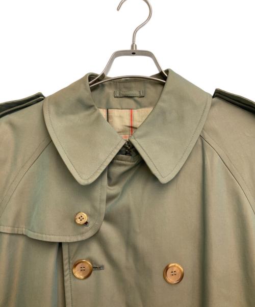 GRENFELL（グレンフェル）GRENFELL (グレンフェル) トレンチコート グリーン サイズ:38の古着・服飾アイテム