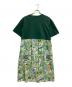 OLLEBOREBLA (アルベロベロ) 豚さんトロピカルフルーツ柄ワンピース グリーン サイズ:-：10000円