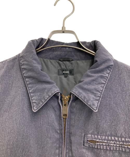 BEAMS（ビームス）BEAMS (ビームス) ワイドショートフィット フェードダック ダウンジャケット グレー サイズ:-の古着・服飾アイテム