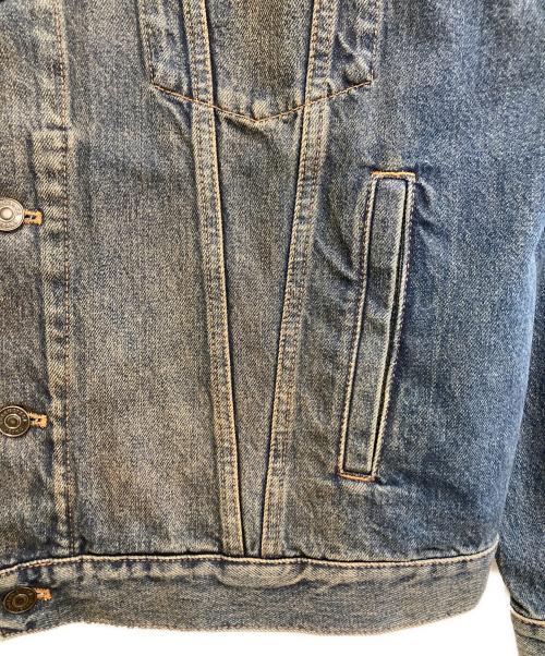 BALENCIAGA（バレンシアガ）BALENCIAGA (バレンシアガ) バックロゴデニムジャケット インディゴ サイズ:48の古着・服飾アイテム