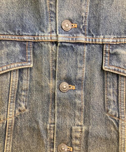 BALENCIAGA（バレンシアガ）BALENCIAGA (バレンシアガ) バックロゴデニムジャケット インディゴ サイズ:48の古着・服飾アイテム