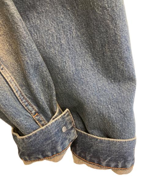 BALENCIAGA（バレンシアガ）BALENCIAGA (バレンシアガ) バックロゴデニムジャケット インディゴ サイズ:48の古着・服飾アイテム