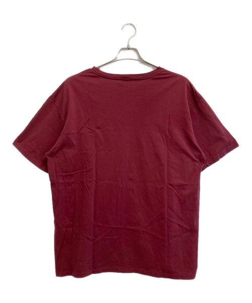 CELINE（セリーヌ）CELINE (セリーヌ) トリオンフ ルーズTシャツ ボルドー サイズ:XLの古着・服飾アイテム