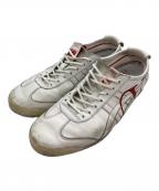 Onitsuka Tiger×VALENTINOオニツカタイガー×ヴァレンティノ）の古着「レザーローカットスニーカー」｜ホワイト