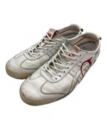 Onitsuka Tiger×VALENTINO（オニツカタイガー×ヴァレンティノ）の古着「レザーローカットスニーカー」｜ホワイト