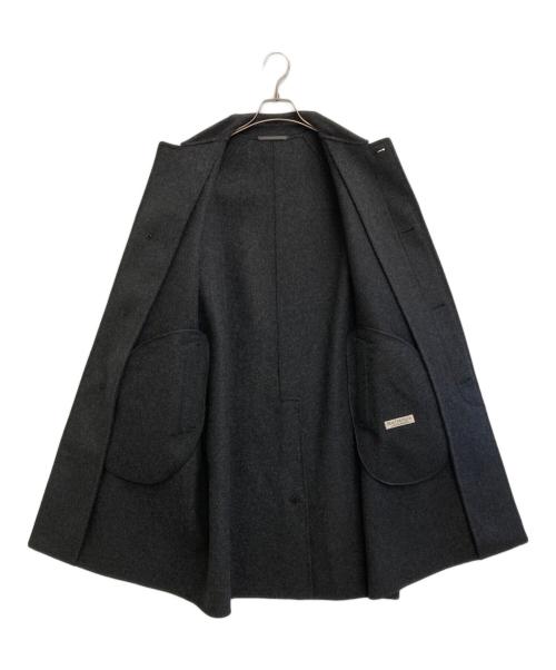 BEAUTY&YOUTH UNITED ARROWS（ビューティーアンドユースユナイテッドアローズ）BEAUTY&YOUTH UNITED ARROWS (ビューティーアンドユースユナイテッドアローズ) ショートビーバー リバー コート グレー サイズ:Sの古着・服飾アイテム