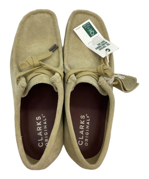 CLARKS（クラークス）CLARKS (クラークス) Wallabee ベージュ サイズ:SIZE 25.5cmの古着・服飾アイテム
