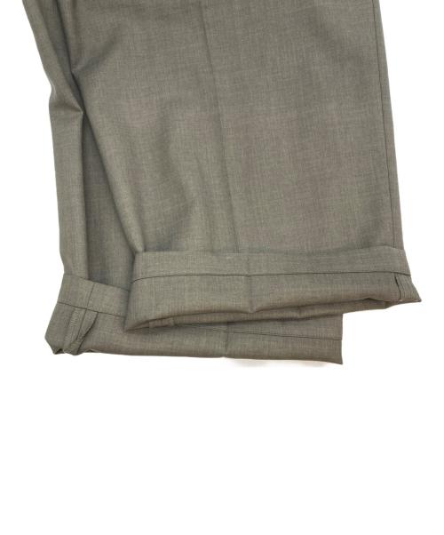 nano・universe（ナノ・ユニバース）nano・universe (ナノ・ユニバース) ドライギャバワイドイージースラックス ブラウン サイズ:Mの古着・服飾アイテム