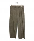 nano・universeナノ・ユニバース）の古着「スラックス」｜ブラウン