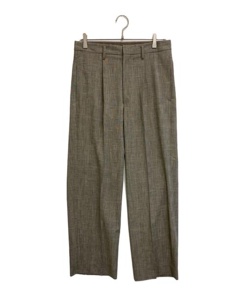 nano・universe（ナノ・ユニバース）nano・universe (ナノ・ユニバース) スラックス ブラウン サイズ:Mの古着・服飾アイテム