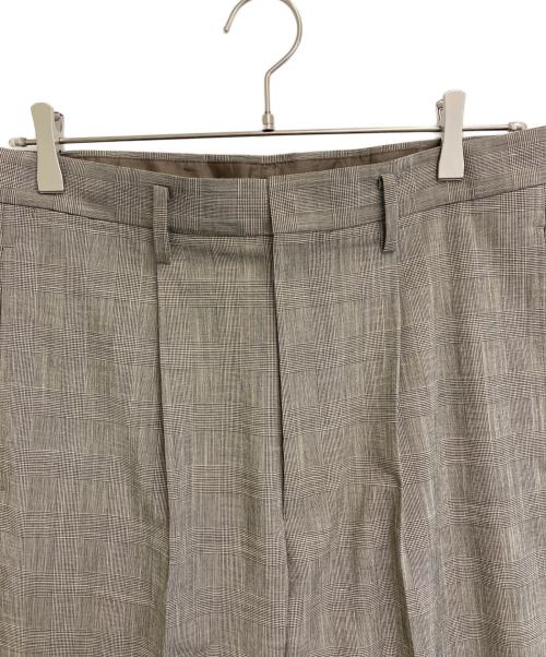 nano・universe（ナノ・ユニバース）nano・universe (ナノ・ユニバース) スラックス ブラウン サイズ:Mの古着・服飾アイテム