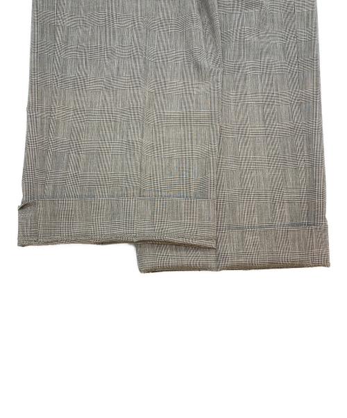 nano・universe（ナノ・ユニバース）nano・universe (ナノ・ユニバース) スラックス ブラウン サイズ:Mの古着・服飾アイテム