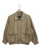 Burberry'sバーバリー）の古着「A-2 Short Bomber Jacket」｜ベージュ