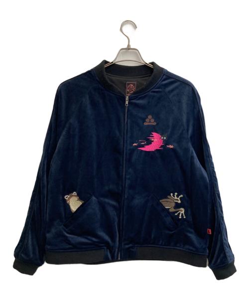 SANMARUICHI（サンマルイチ）SANMARUICHI (サンマルイチ) スカジャン ブラック サイズ:SIZE XXLの古着・服飾アイテム