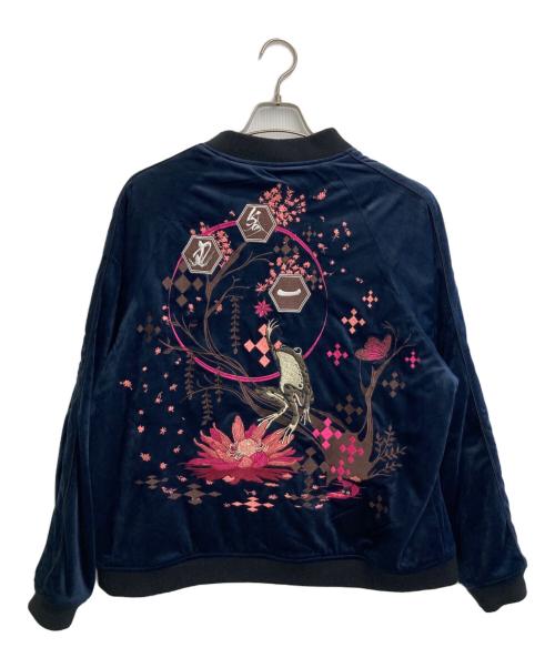 SANMARUICHI（サンマルイチ）SANMARUICHI (サンマルイチ) スカジャン ブラック サイズ:SIZE XXLの古着・服飾アイテム