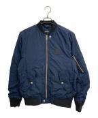DIESELディーゼル）の古着「フライトジャケット」｜ブルー