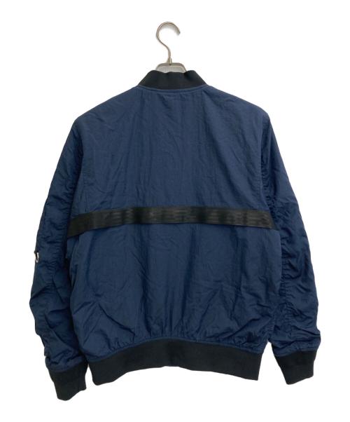 DIESEL（ディーゼル）DIESEL (ディーゼル) フライトジャケット ブルー サイズ:SIZE Sの古着・服飾アイテム