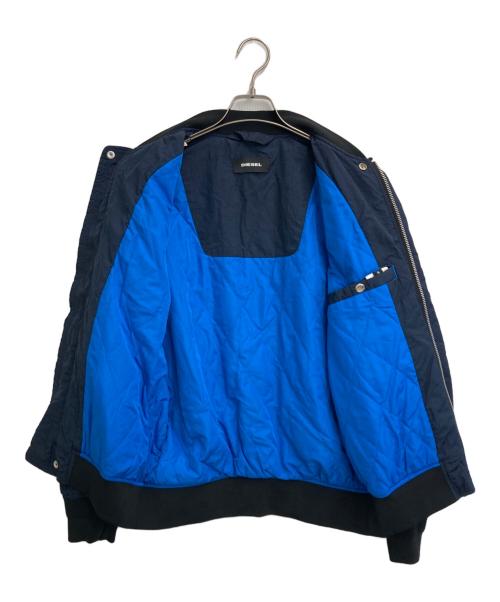 DIESEL（ディーゼル）DIESEL (ディーゼル) フライトジャケット ブルー サイズ:SIZE Sの古着・服飾アイテム