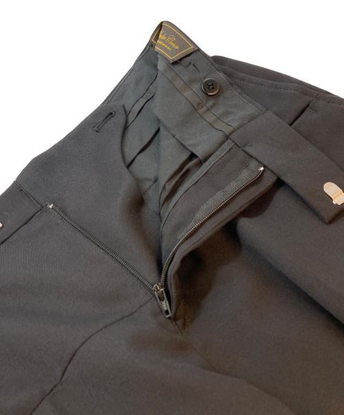 UNDERCOVER（アンダーカバー）UNDERCOVER (アンダーカバー) シームデザイン ギャバ センタープレストラウザー ブラック サイズ:SIZE 1の古着・服飾アイテム