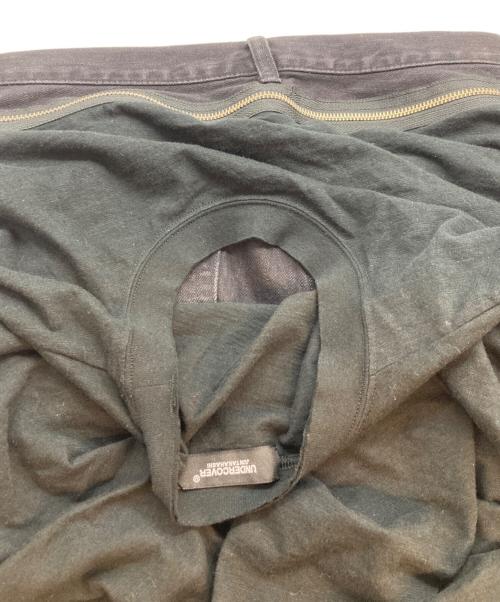 UNDERCOVER（アンダーカバー）UNDERCOVER (アンダーカバー) フリンジスキニーデニム ブラック サイズ:SIZE 3の古着・服飾アイテム