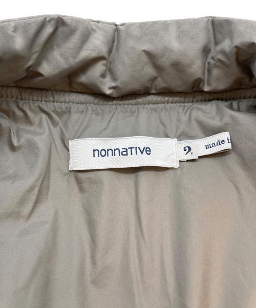 nonnative（ノンネイティブ）nonnative (ノンネイティブ) RIDER PUFF BLOUSON グレー サイズ:SIZE 2の古着・服飾アイテム