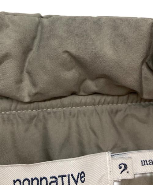 nonnative（ノンネイティブ）nonnative (ノンネイティブ) RIDER PUFF BLOUSON グレー サイズ:SIZE 2の古着・服飾アイテム
