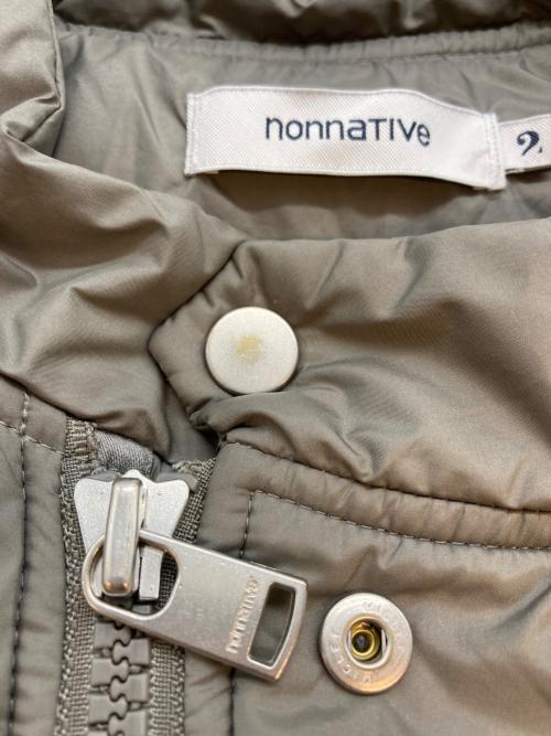 nonnative（ノンネイティブ）nonnative (ノンネイティブ) RIDER PUFF BLOUSON グレー サイズ:SIZE 2の古着・服飾アイテム