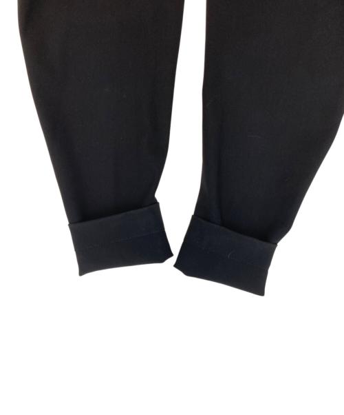 EMMETI（エンメティ）EMMETI (エンメティ) ナイロン切替ラムレザージャケット ブラック サイズ:48の古着・服飾アイテム
