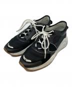 PHILIPPE MODELフィリップ モデル）の古着「EZE MONDIAL CROCO」｜ブラック