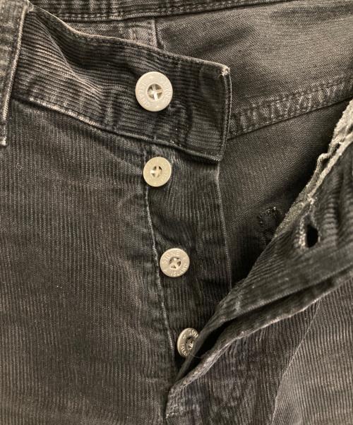 STONE ISLAND（ストーンアイランド）STONE ISLAND (ストーンアイランド) コーデュロイパンツ ブラック サイズ:W31の古着・服飾アイテム