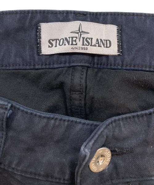 STONE ISLAND（ストーンアイランド）STONE ISLAND (ストーンアイランド) RE-T 5ポケットパンツ ネイビー サイズ:W31の古着・服飾アイテム