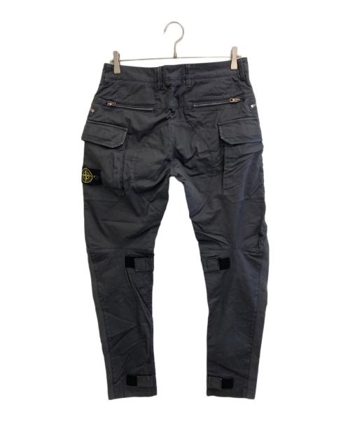 STONE ISLAND（ストーンアイランド）STONE ISLAND (ストーンアイランド) カーゴパンツ ブラック サイズ:W30の古着・服飾アイテム