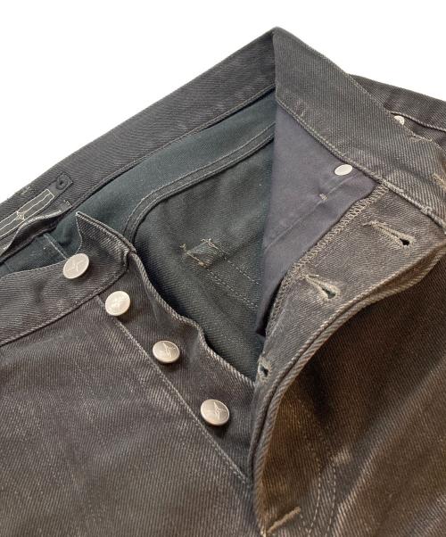 STONE ISLAND（ストーンアイランド）STONE ISLAND (ストーンアイランド) デニムパンツ ブラック サイズ:SIZE 83.5cm (W33)の古着・服飾アイテム