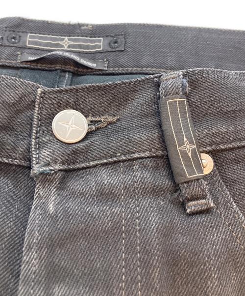 STONE ISLAND（ストーンアイランド）STONE ISLAND (ストーンアイランド) デニムパンツ ブラック サイズ:SIZE 83.5cm (W33)の古着・服飾アイテム