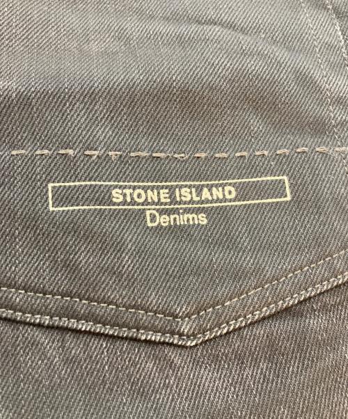 STONE ISLAND（ストーンアイランド）STONE ISLAND (ストーンアイランド) デニムパンツ ブラック サイズ:SIZE 83.5cm (W33)の古着・服飾アイテム