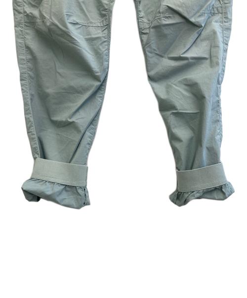 STONE ISLAND（ストーンアイランド）STONE ISLAND (ストーンアイランド) ガーメントダイコットンストレッチシャーリングテーパードリブカーゴパンツ スカイブルー サイズ:W29の古着・服飾アイテム