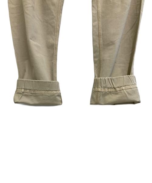 STONE ISLAND（ストーンアイランド）STONE ISLAND (ストーンアイランド) BADGE LOGO DETAIL PANTS ベージュ サイズ:Sの古着・服飾アイテム